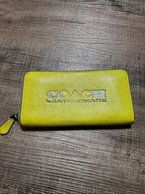Coach Leatherware Long Zip Around Wallet